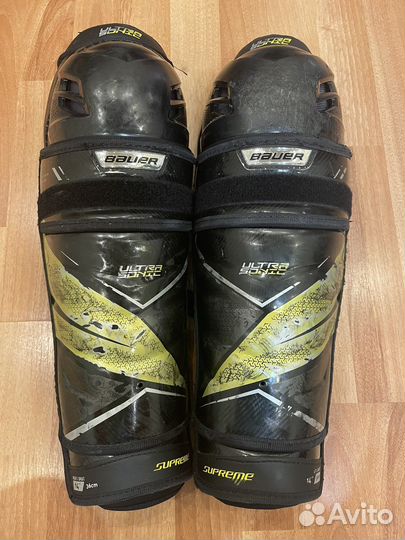 Щитки хоккейные bauer ultra sonic 14