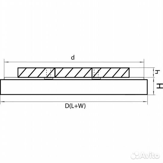 Светильник потолочный Lightstar Arco 225262 - мята
