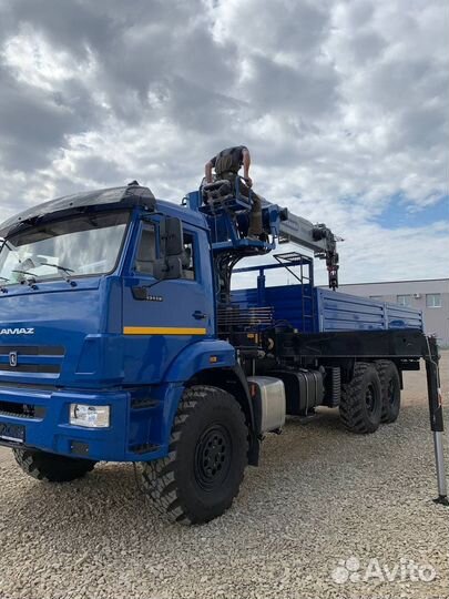 КАМАЗ 43118 с КМУ, 2024