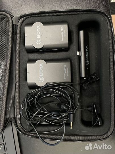 Петличный микрофон boya