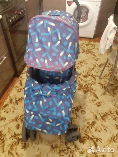 Прогулочная коляска трость бу