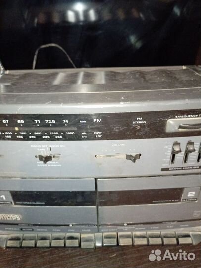Ретро магнитола philips aw 7792
