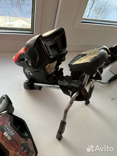 Горнолыжные крепления fischer на запчасти