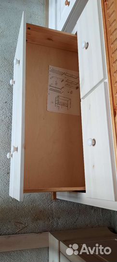 Комод Хельсинки из массива сосны