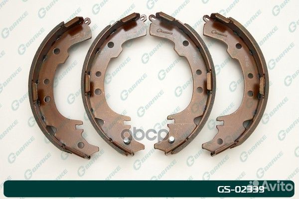 Колодки барабанные G-brake GS-02339 GS-02339