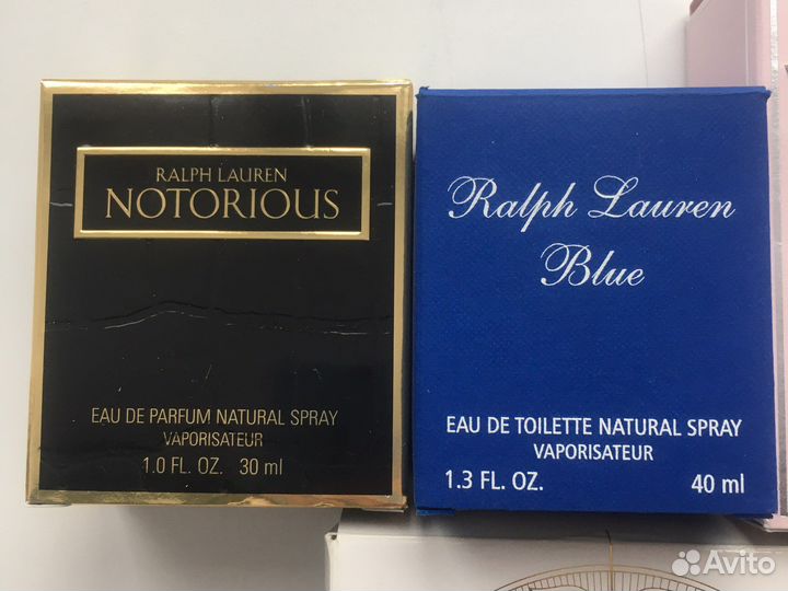 Парфюм Ralf Lauren, Therry Mugler, Guerlain