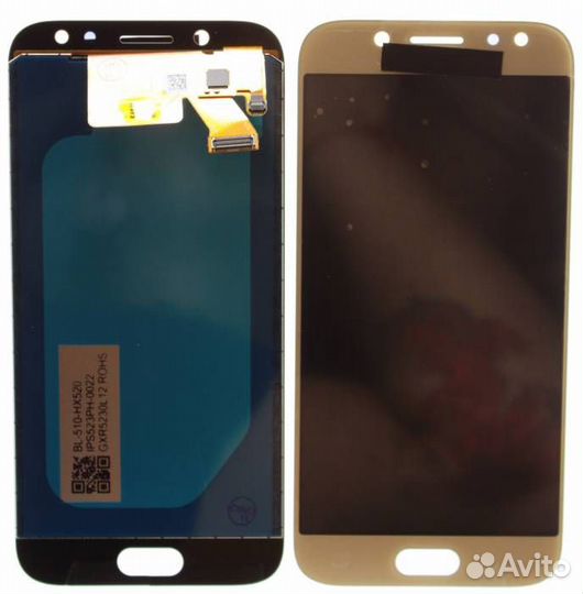 Дисплей для Samsung J5 (2017) (J530F) Золото In-Ce