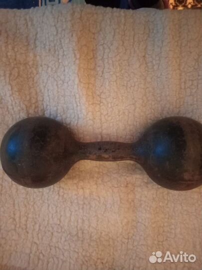 Гантеля чугун 12 кг