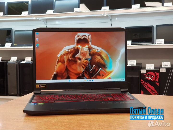 Игровой Acer 144Hz, Core i5 11400H, RTX 3050