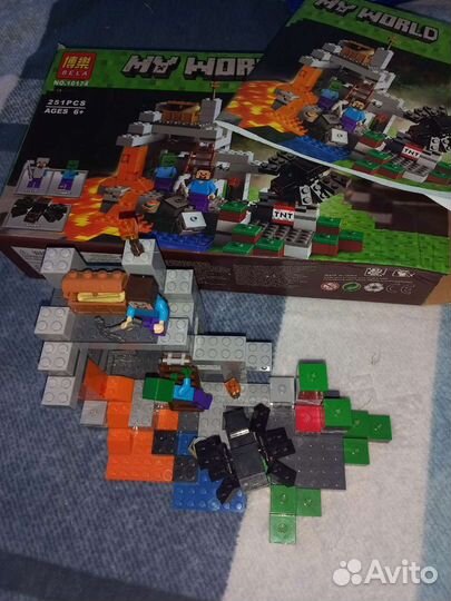Конструктор аналог Lego Майнкрафт