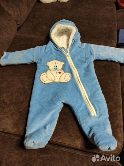 Конверт на выписку для мальчика зимний