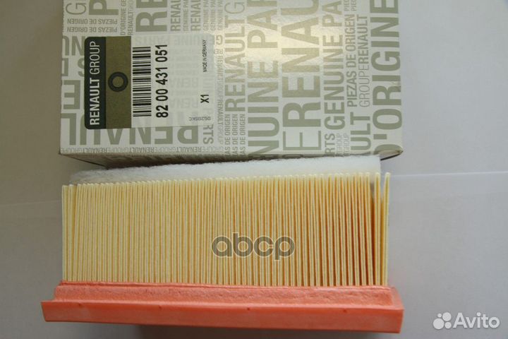 Фильтр воздушный двигателя 8200431051 renault