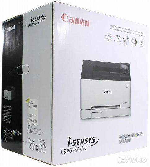 Принтер цветной Canon i-sensys LBP623Cdw (новый)