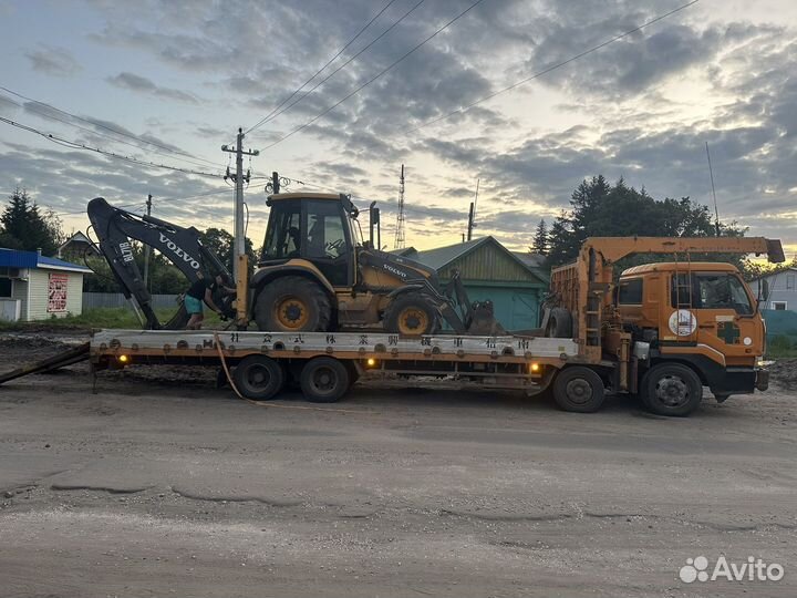 Услуги низкорамного трала-манипулятора