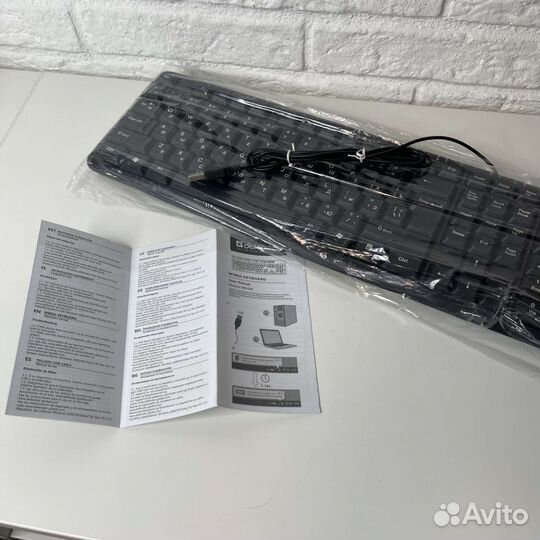 Клавиатура проводная Defender 104+3 клавиши