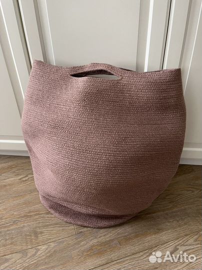 Большая джутовая корзина HM Home