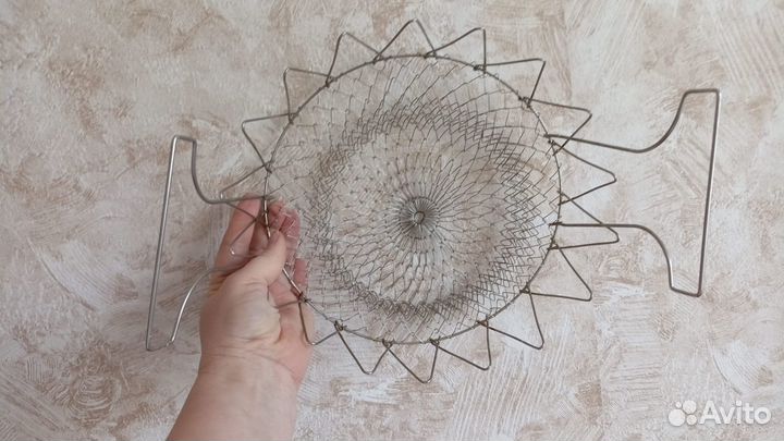 Сетка для фритюрницы пароварки складная решетка