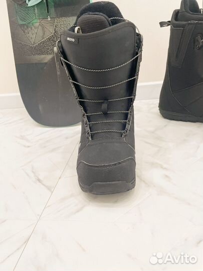 Сноуборд комплект мужской с ботинками