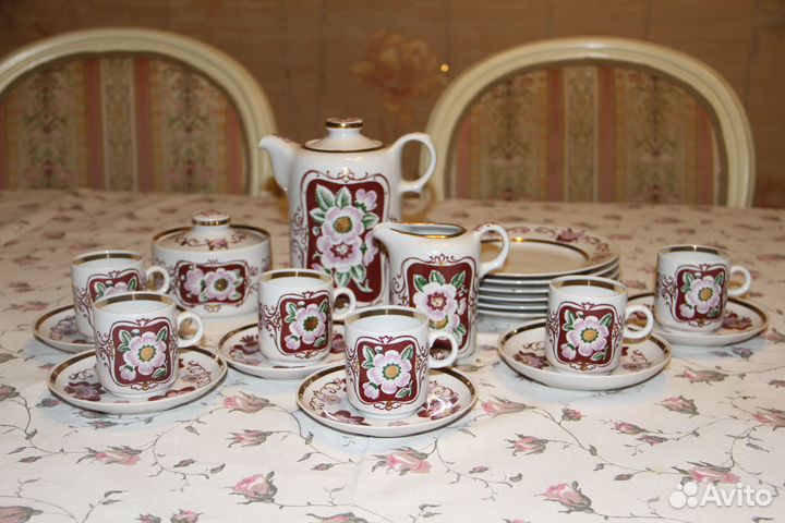 Кофейный сервиз дфз (Вербилки) СССР