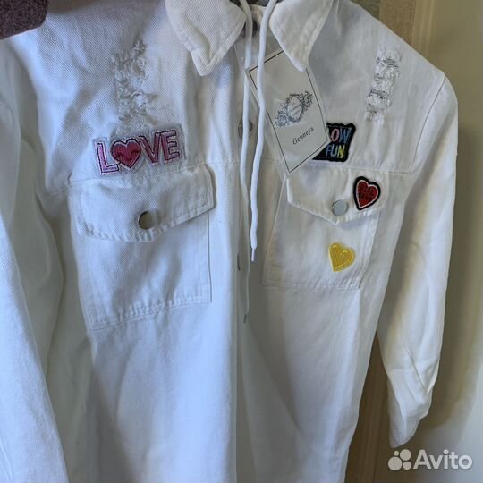 Джинсовая рубашка