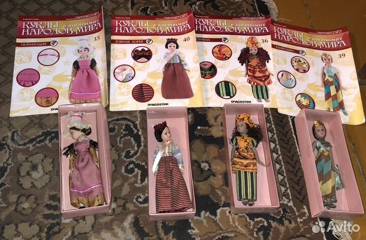 Куклы в народных костюмах мира