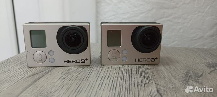 2 камеры Go PRO hero 3+ с кейсом и дополнениями