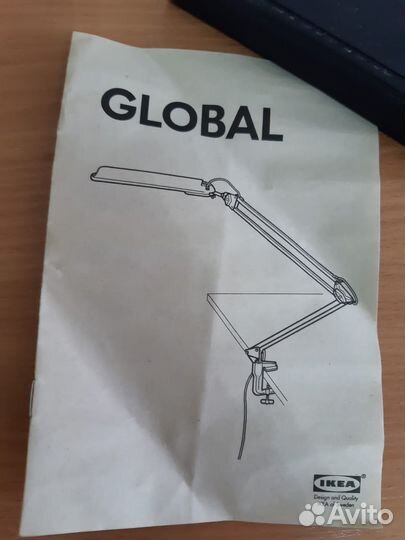Светильник настольный IKEA икеа и лампа