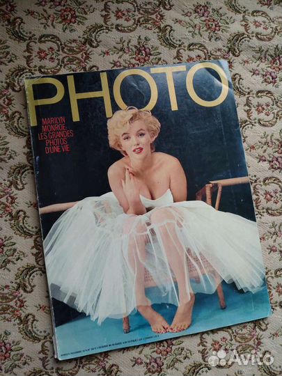 Журнал Photo Франция Мерилин Монро 1974 г редкость