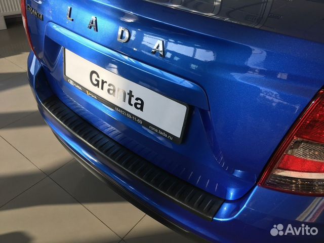 Накладка на задний бампер LADA Granta (FL) седан