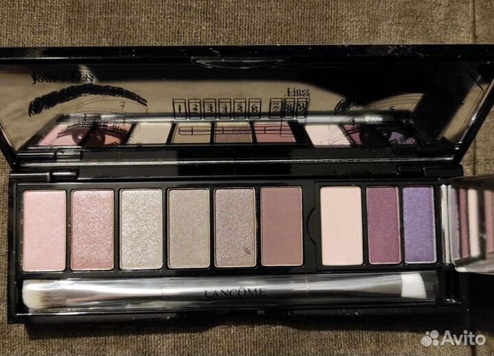 Палетки теней и блесков