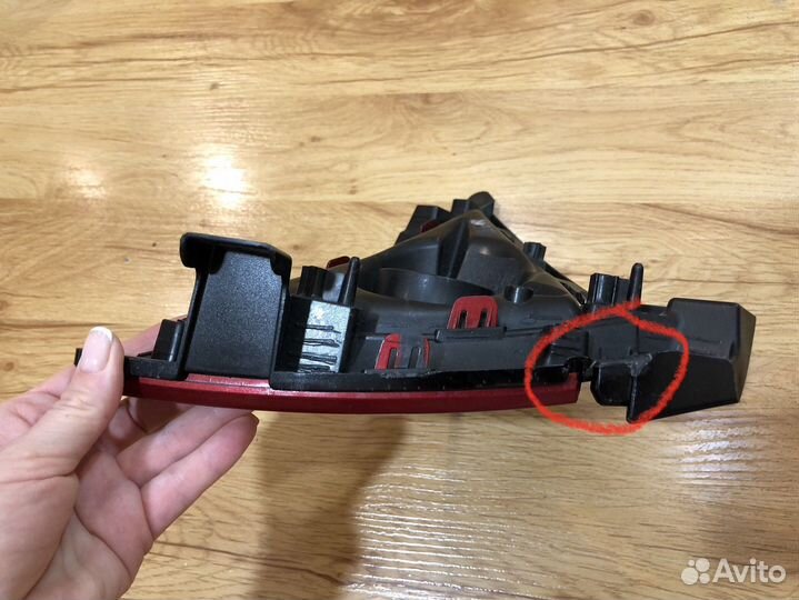 Накладка птф левая Kia Rio 4