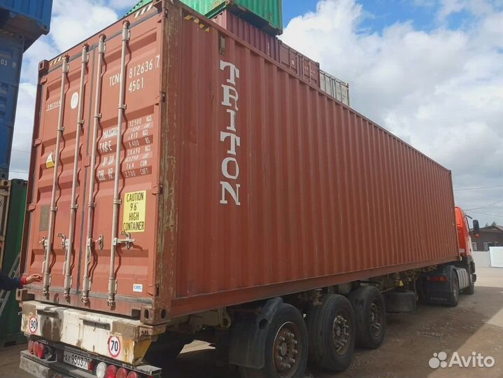 Морские контейнеры 20 и 40 фут cimc