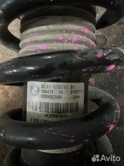 Передний левый амортизатор BMW x6 x5 e70 e71