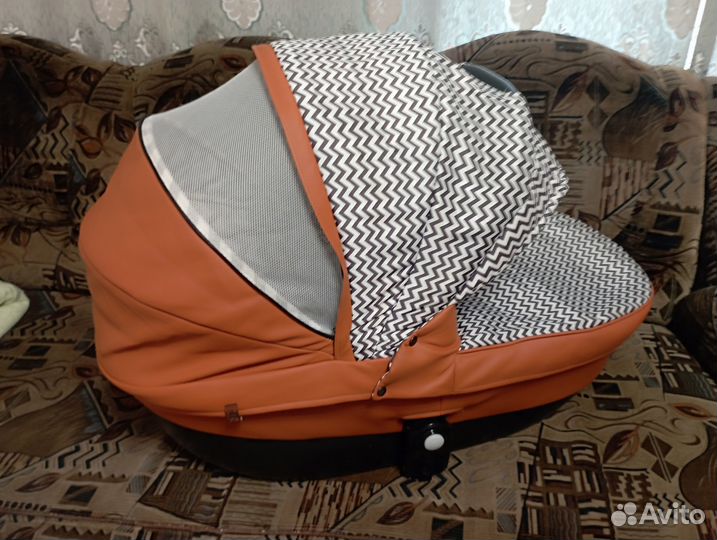 Коляска Lonex Comfort Gallaxy 3в1 (Эко-кожа) )