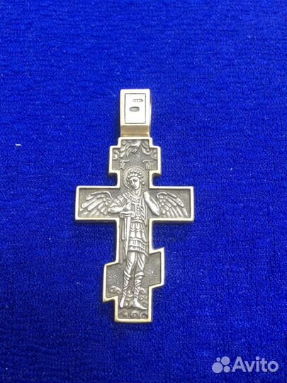 Крест серебряный 925 пробы