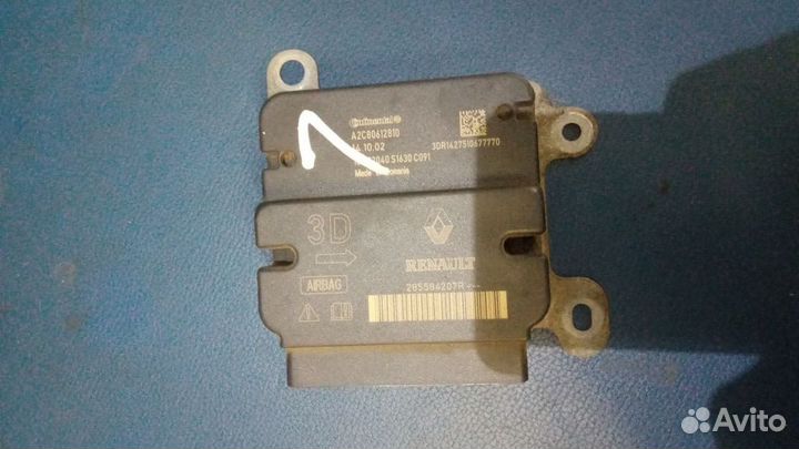 Блок air bag srs renault logan 2