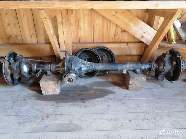 Коробка с раздаткой на УАЗ, мост передний/задний