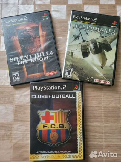 Игровые диски на ps2