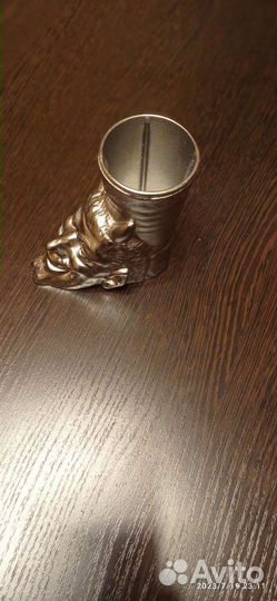 Бронзовая Подставка для карандашей