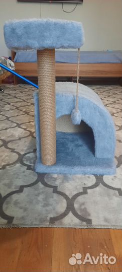 Когтеточка домик для кошки бу