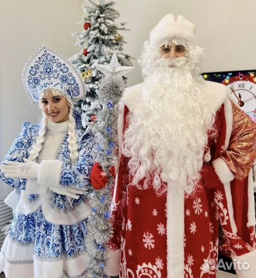 Дед Мороз и Снегурочка на дом