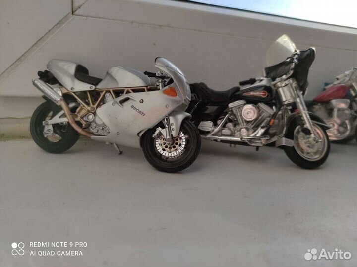 Модельные мотоциклы куплены в СССР