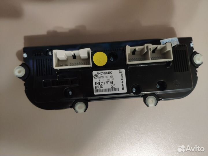 Блок климата 7 поколения PQ. С черными шайбами