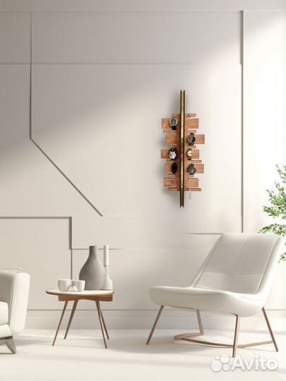 Дизайнерская полка шкатулка для часов 