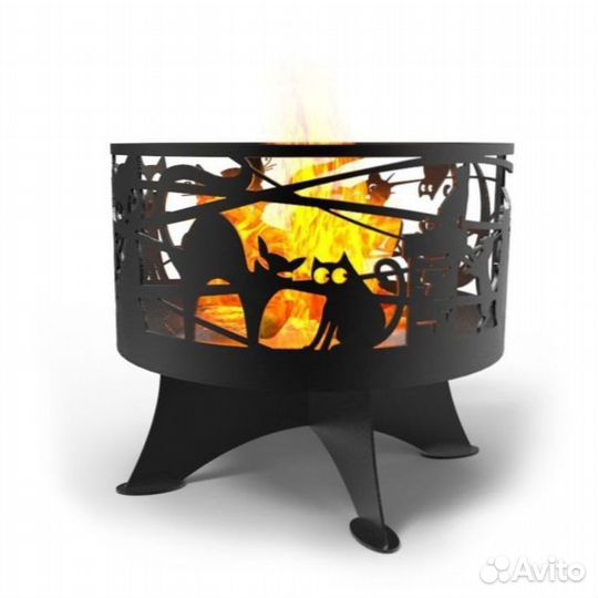 Кострище металлическая 50см