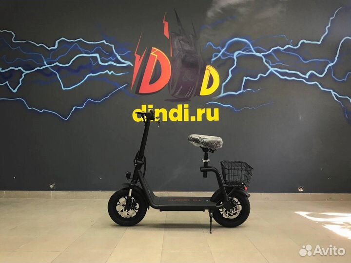 Самокат электро с сиденьем