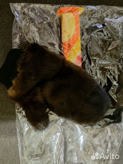 Норковые варежки