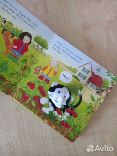 Детская пальчиковая книга Usborne на английском