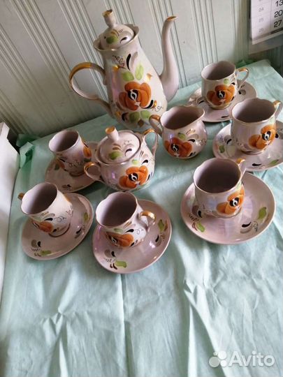 Чайно кофейный сервиз