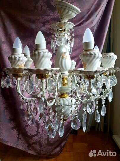 Люстра хрусталь СССР